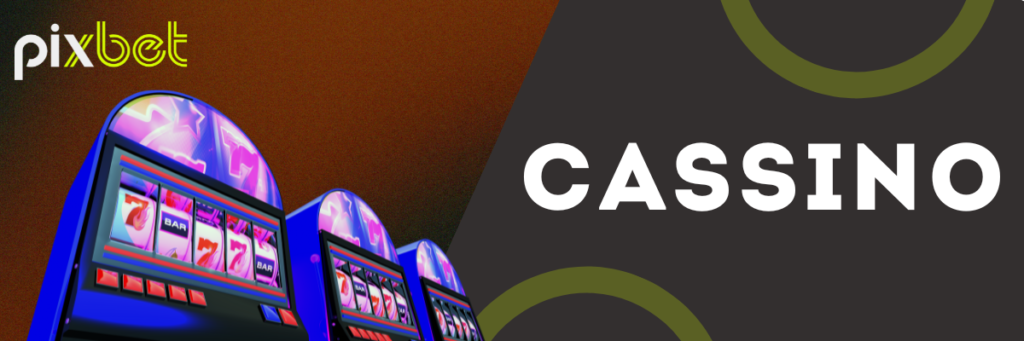 Jogos de cassino no Pixbet 